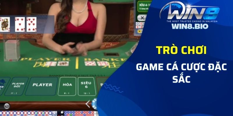  Sảnh Casino Win8bet sở hữu nhiều thể loại game đặc sắc