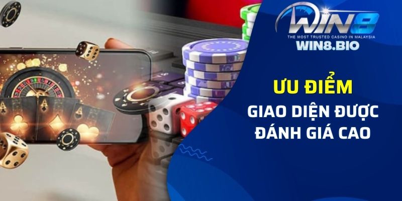 Ưu điểm tạo nên thành công của casino Win8bet