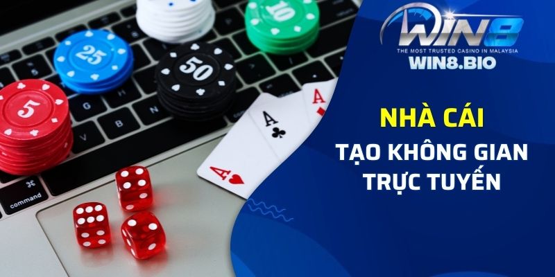 Nhà cái đã tạo ra một không gian trực tuyến vô cùng hấp dẫn 